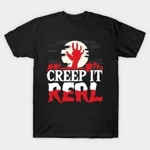 Zombie Creep It Real Halloween Tshirt